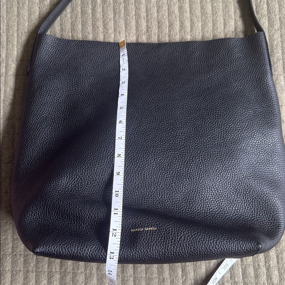 nwt mansur gavriel cabas leather tote - Picture 13 of 16